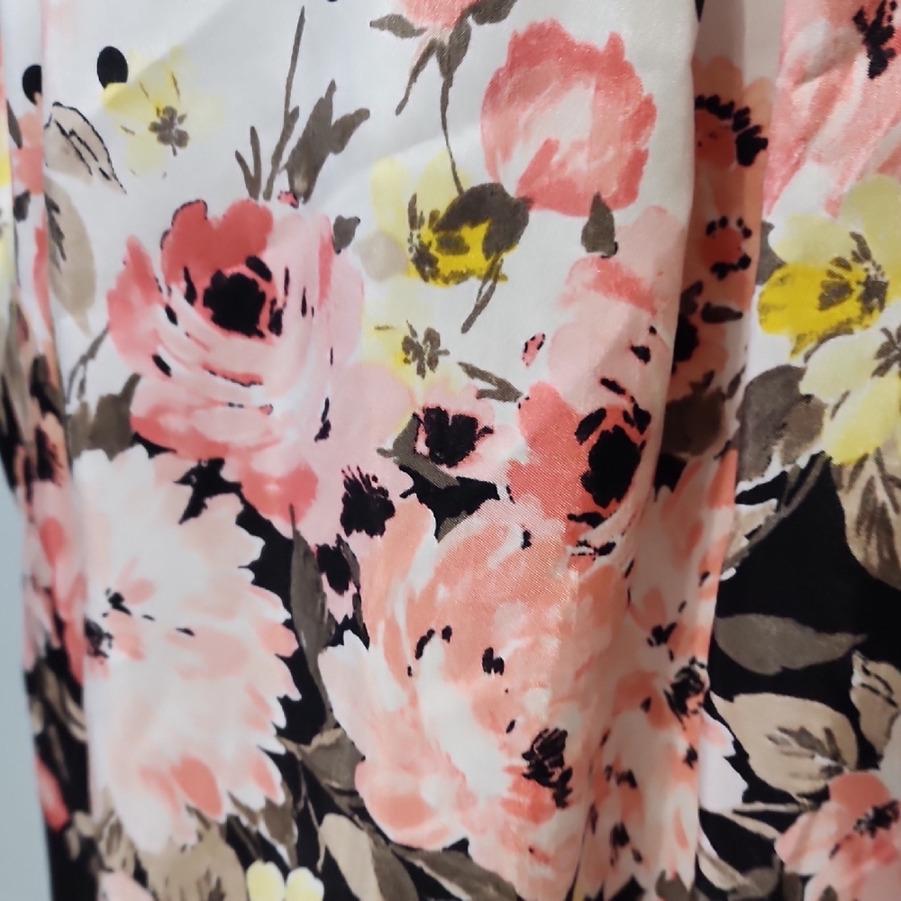 Jessica Howard Polka Dot and Floral Midi Dress - Picture 9 of 11